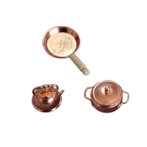 Yardwe 3 Stück Schreibtisch-Miniatur- puppenstubenmöbel Mini-Küchenaccessoires -Küchenwaren Modellhaus-Küchenaccessoires Wasserkocher Modell Mini-Küchenset Legierung Yardwe 3 Stück Schreibtisch-Miniatur- puppenstubenmöbel Mini-Küchenaccessoires -Küchenwaren Modellhaus-Küchenaccessoires Wasserkocher Modell Mini-Küchenset Legierung von Yardwe