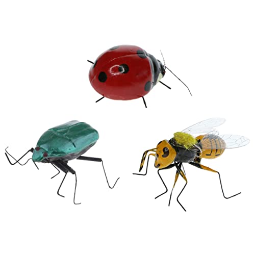 Yardwe 3 Stück Simulationstiermodell realistische Fehler simuliertes Insekt falsche Fehler Marienkäfer-Modell Figur Käferstatue im -Stil Insektenfigur Tierfiguren Ton Yardwe 3 Stück Simulationstiermodell realistische Fehler simuliertes Insekt falsche Fehler Marienkäfer-Modell Figur Käferstatue im -Stil Insektenfigur Tierfiguren Ton von Yardwe