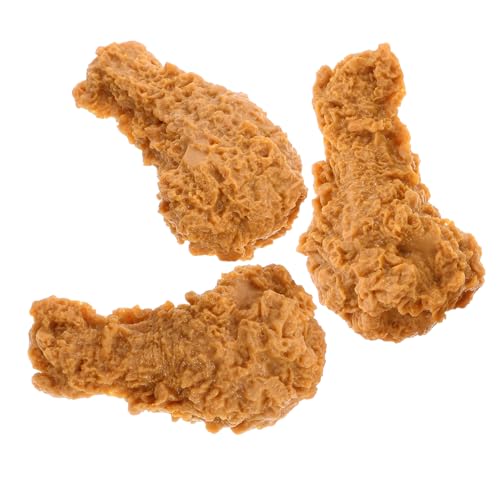 Yardwe 3 Stück Simulierte Gebratene Hühnerbeinschmucke Gefälscht Huhn Gebraten Beine Künstliches Huhn Beinmodell Musterhaus Simulation Gebraten Simulation Brathähnchen Falsches Huhn PVC Yardwe 3 Stück Simulierte Gebratene Hühnerbeinschmucke Gefälscht Huhn Gebraten Beine Künstliches Huhn Beinmodell Musterhaus Simulation Gebraten Simulation Brathähnchen Falsches Huhn PVC von Yardwe