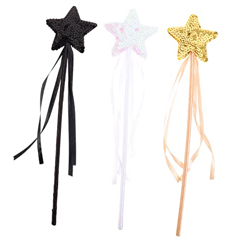 Yardwe 3 Stück Sternenfeenstäbe für Glitzernde Party Cosplay Requisiten für Kleine Fotos und Festlichkeiten Yardwe 3 Stück Sternenfeenstäbe für Glitzernde Party Cosplay Requisiten für Kleine Fotos und Festlichkeiten von Yardwe
