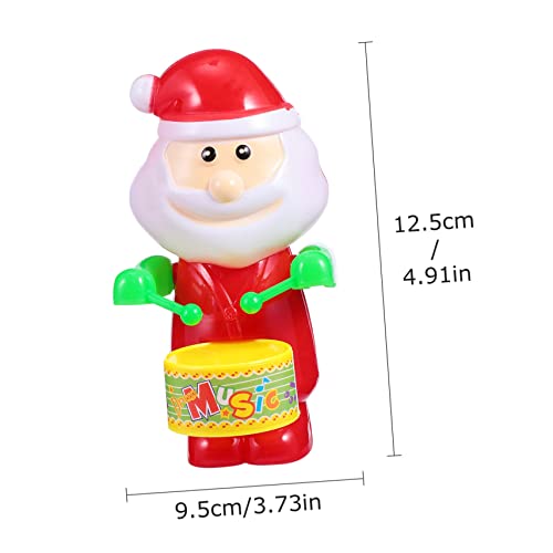 Yardwe 3 Stück Teiliges Aufziehspielzeug Santa Claus Lustige Wind Up Weihnachtsmann Figuren Leichtes Sich Drehendes Drumming Deko Zufällige Zufällige Farbe Yardwe 3 Stück Teiliges Aufziehspielzeug Santa Claus Lustige Wind Up Weihnachtsmann Figuren Leichtes Sich Drehendes Drumming Deko Zufällige Zufällige Farbe von Yardwe