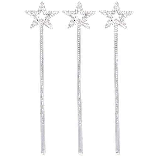 Yardwe 3 Stück Teiliges Feenstäbe mit Sternen für Glitzernde Feenwünsche für Partys Hochzeiten und Kostüme für Mädchen und Frauen aus Hochwertigem und Harz von Yardwe