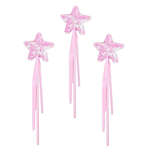 Yardwe 3 Stück Teiliges Handheld Sternförmige Feenstäbe für Dekorative Zauberstäbe für Geburtstagsfeiern Cosplay Halloween und Bühnenaufführungen Glitter Feenstab Yardwe 3 Stück Teiliges Handheld Sternförmige Feenstäbe für Dekorative Zauberstäbe für Geburtstagsfeiern Cosplay Halloween und Bühnenaufführungen Glitter Feenstab von Yardwe