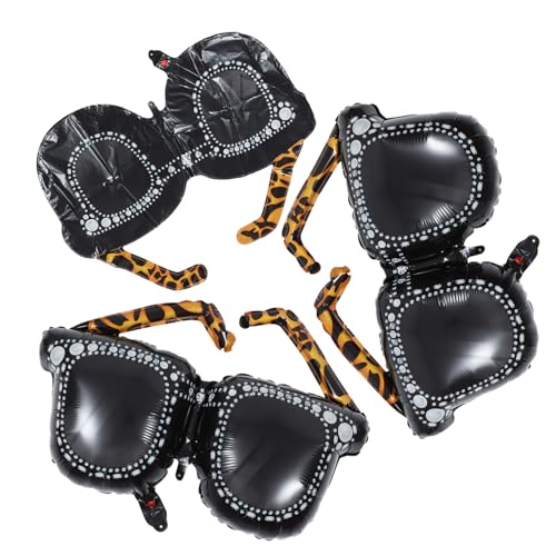 Yardwe 3 Stück Teiliges Jahre Partydeko Aufblasbare Sonnenbrillen Ballon aus Stabilem Aluminiumfolie Material Robuste Theme Party Dekoration für Musikfestival und Geburtstag Yardwe 3 Stück Teiliges Jahre Partydeko Aufblasbare Sonnenbrillen Ballon aus Stabilem Aluminiumfolie Material Robuste Theme Party Dekoration für Musikfestival und Geburtstag von Yardwe