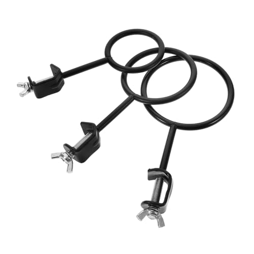Yardwe 3 Stück Teiliges Labor Ringständer mit Retortenkreis Halter für und Becher Geeignet für Chemische Experimente und Bildungszwecke Forschungslaboren Yardwe 3 Stück Teiliges Labor Ringständer mit Retortenkreis Halter für und Becher Geeignet für Chemische Experimente und Bildungszwecke Forschungslaboren von Yardwe