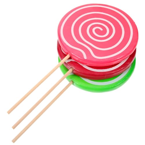 Yardwe 3 Stück Teiliges Simulierte Lollipop Requisiten für Kreative Fotografie für Hochzeiten und Partys Sichere Materialien Vielseitig Einsetzbar von Yardwe