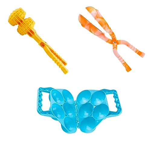 Yardwe 3 Stücke Clip Schnee Spray Fenster Schnee Kit Ente Maker Schlitten Schnee Rohr Indoor Schnee Dekoration Maker Maker Werkzeug Sand Ball Maker Clip Kunststoff von Yardwe