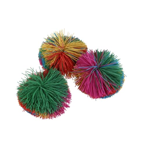 Yardwe 3 Stücke Teiliges Bunte Dehnbare Stringy Play Balls Weiche Sensorische Spielbälle Stressabbauendes Gummiball für Erwachsene Yardwe 3 Stücke Teiliges Bunte Dehnbare Stringy Play Balls Weiche Sensorische Spielbälle Stressabbauendes Gummiball für Erwachsene von Yardwe