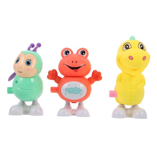 Yardwe 3 Teiliges Uhrwerk Lustiges Tiermodell Aufziehspielzeug Aufziehspielzeug Aufziehtier Aufziehtierspielzeug Tierform Aufziehspielzeug Aufziehtierspielzeug Niedliches von Yardwe