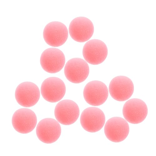 Yardwe 30 Stück Clown-Nasen-Requisite Nase Kostüm Zirkusnase Clown Kostüm für Erwachsene Clownnasen Zirkus Clownnasenkostüm Cosplay-Clown-Nase Clown-Zubehör Schwamm Rosa von Yardwe
