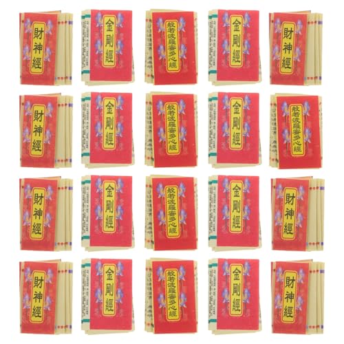 Yardwe 30 Stück Kleiner buddhistischer Text Miniatur spirituelles Mikro spirituelles spiritueller Miniaturtext winziges heiliges Ornament Papier Yardwe 30 Stück Kleiner buddhistischer Text Miniatur spirituelles Mikro spirituelles spiritueller Miniaturtext winziges heiliges Ornament Papier von Yardwe