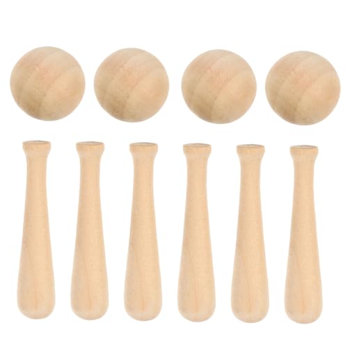 Yardwe 30 Stück Mini Baseballs mit Holzschlägern für Kreative DIY Graffiti Spielzeuge Teiliges Bastelornament für Raumdekoration und Feste Yardwe 30 Stück Mini Baseballs mit Holzschlägern für Kreative DIY Graffiti Spielzeuge Teiliges Bastelornament für Raumdekoration und Feste von Yardwe