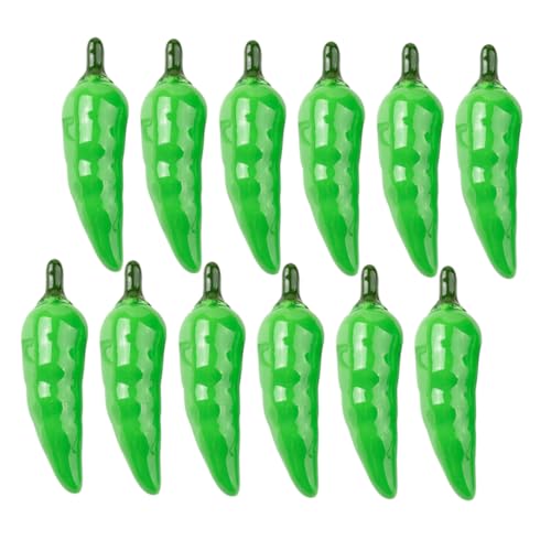 Yardwe 30 Stück Mini -grüner Pfeffer simuliertes Gemüse kleine Chili-Dekoration Mini-Chili-Pfeffer für die Küche künstliche Paprika künstlicher Pfeffer gefälschtes Gemüse Schaum Yardwe 30 Stück Mini -grüner Pfeffer simuliertes Gemüse kleine Chili-Dekoration Mini-Chili-Pfeffer für die Küche künstliche Paprika künstlicher Pfeffer gefälschtes Gemüse Schaum von Yardwe