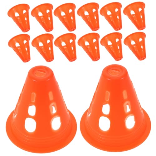 Yardwe 30 Stück Rollschuhstapel Zubehör für Ausbildung farbig Zapfen Fußballkegel Trainingsmarker Eislauf-Trainingskegel Outdoor-Trainingskegel kleine Sport Orange Yardwe 30 Stück Rollschuhstapel Zubehör für Ausbildung farbig Zapfen Fußballkegel Trainingsmarker Eislauf-Trainingskegel Outdoor-Trainingskegel kleine Sport Orange von Yardwe