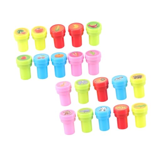 Yardwe 30 Stück Teiliges Cartoon Stempelset für Wiederverwendbare Stempel mit Verschiedenen Motiven für Partys und Festlichkeiten für Kreative Aktivitäten und Yardwe 30 Stück Teiliges Cartoon Stempelset für Wiederverwendbare Stempel mit Verschiedenen Motiven für Partys und Festlichkeiten für Kreative Aktivitäten und von Yardwe