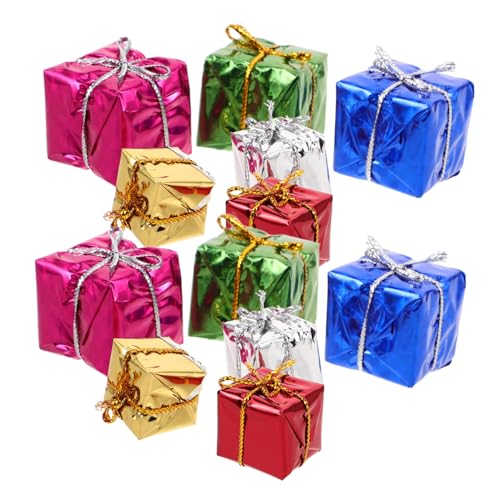 Yardwe 30 Stück Teiliges Miniatur-geschenkbox Puppenhaus mit Farbigen Schaumstoff-weihnachtsornamenten Lebendige Mini-präsentboxen für DIY Bastelprojekte und Festliche Yardwe 30 Stück Teiliges Miniatur-geschenkbox Puppenhaus mit Farbigen Schaumstoff-weihnachtsornamenten Lebendige Mini-präsentboxen für DIY Bastelprojekte und Festliche von Yardwe