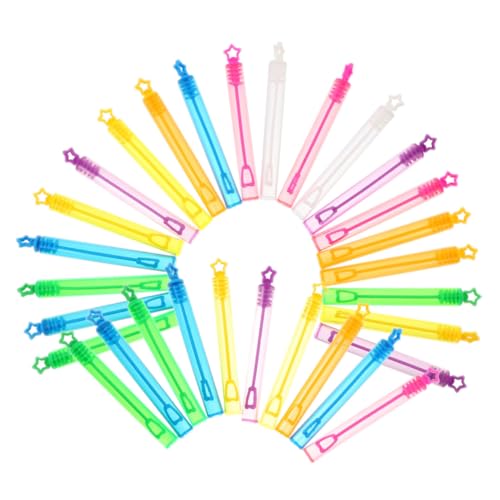 Yardwe 30Stücke Bubble Sticks Cartoon Blasenstäbe Für Blasenflaschen Für Hochzeiten Partys Und Outdoor Aktivitäten Leichte Kunststoffmaterialien Für Große Seifenblasen von Yardwe