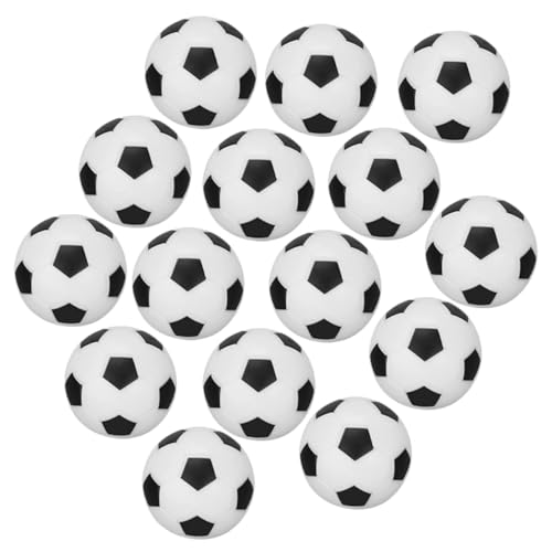 Yardwe 30Stücke Fußballornamente Für Puppenhäuser Und Kleine Hausdekoration Mini Fußbälle Für Kreative Bastelprojekte Und Sammlungen von Yardwe