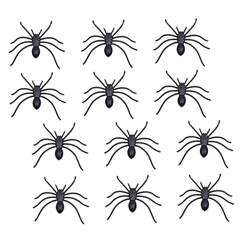 Yardwe 30Stücke Halloween Spinnen Dekorationen Realistische Schwarze Plastikspinnen Für Grusel Events Und Partys Langlebig Und Wiederverwendbar Yardwe 30Stücke Halloween Spinnen Dekorationen Realistische Schwarze Plastikspinnen Für Grusel Events Und Partys Langlebig Und Wiederverwendbar von Yardwe