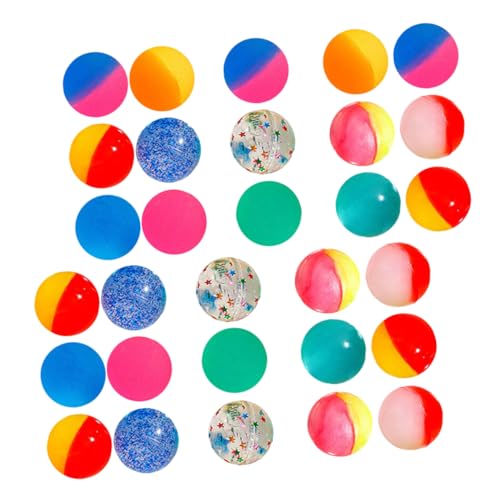 Yardwe 30Stücke Hüpfbälle für Leichte Elastische Spielzeuge Motorischen Fähigkeiten Gastgeschenke für Spiele im Freien Yardwe 30Stücke Hüpfbälle für Leichte Elastische Spielzeuge Motorischen Fähigkeiten Gastgeschenke für Spiele im Freien von Yardwe