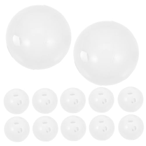 Yardwe 30Stücke Rasselkugeln für DIY Puppen Geräuschhersteller Ersatz für Plüschtiere Einfacher Einbau Handgefertigte Spielzeuge und Reparaturen Glocken von Yardwe