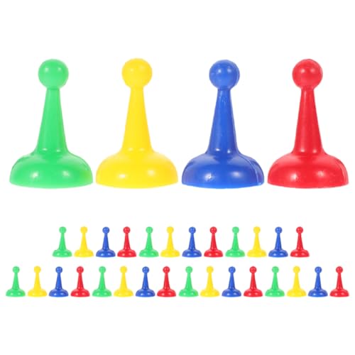 Yardwe 32 Stück Kunststoff Pawns für Flugschach Interaktive Tischspielmarker und Je für Spaß und Yardwe 32 Stück Kunststoff Pawns für Flugschach Interaktive Tischspielmarker und Je für Spaß und von Yardwe