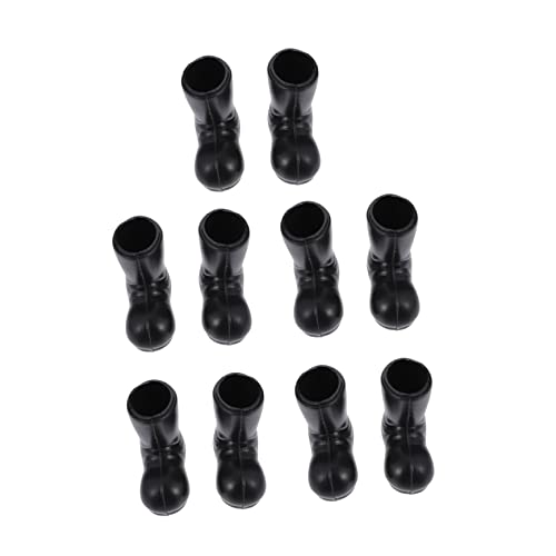 Yardwe 35 Paare Mini Weihnachtsstiefel Modelle Mini Schuhe Ornamente Puppenhaus Deko Weihnachtsdeko Figuren Miniatur Schuhe für Festliche Dekorationen von Yardwe