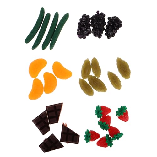 Yardwe 35Stücke Teiliges Lebensmittel Set Realistische Puppenhaus Brot Spielzeuge für Kreative Rollenspiele der Spielküche und Supermarkt Dekoration Yardwe 35Stücke Teiliges Lebensmittel Set Realistische Puppenhaus Brot Spielzeuge für Kreative Rollenspiele der Spielküche und Supermarkt Dekoration von Yardwe