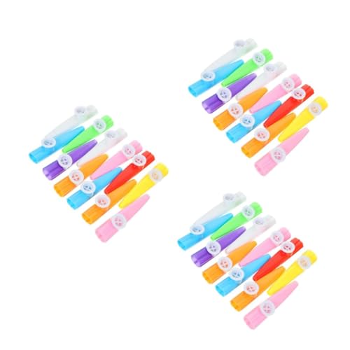 Yardwe 36 Stück Kazoo Bunte Percussion Instrumente für Musikspiel und Kreativität Geeignet für Altersgruppen für Partys und Musikausbildung Zufällige Farbe Yardwe 36 Stück Kazoo Bunte Percussion Instrumente für Musikspiel und Kreativität Geeignet für Altersgruppen für Partys und Musikausbildung Zufällige Farbe von Yardwe