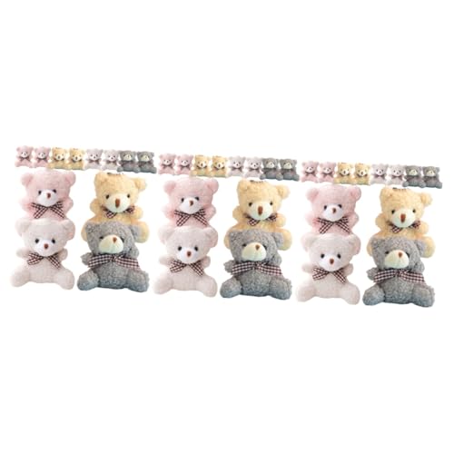 Yardwe 36 Stück Teiliges Cartoon Bär Schlüsselanhänger aus Weichem Plüsch Kleines Leichtes Design Niedlicher Taschenanhänger und Vielseitig Verwendbar als Schlüssel oder Rucksackdeko Yardwe 36 Stück Teiliges Cartoon Bär Schlüsselanhänger aus Weichem Plüsch Kleines Leichtes Design Niedlicher Taschenanhänger und Vielseitig Verwendbar als Schlüssel oder Rucksackdeko von Yardwe