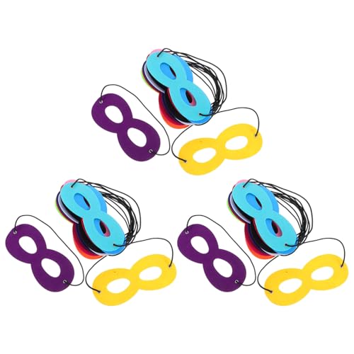 Yardwe 36 Teilige Maske Augenmaske Halloween Kostüme Masken Verkleidungsmasken Lustige Masken Für Maske Für Maskenspielzeug Für Kinderparty Cosplay Halloween von Yardwe
