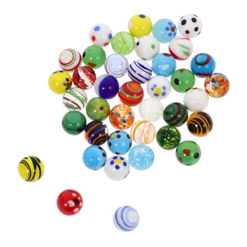 Yardwe 38 Stück Gartenmurmeln für den Außenbereich farbig bunt Vase Farbe klar für Marmor Ornamente Schmetterlings-Feeder-Dekorationen runde Murmeln Fischtank Dekore Glas Yardwe 38 Stück Gartenmurmeln für den Außenbereich farbig bunt Vase Farbe klar für Marmor Ornamente Schmetterlings-Feeder-Dekorationen runde Murmeln Fischtank Dekore Glas von Yardwe