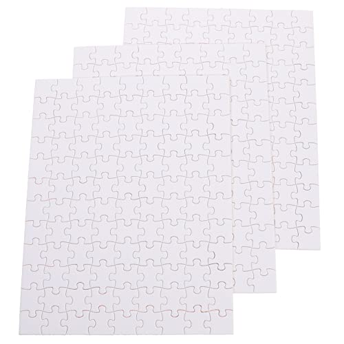 Yardwe 3Blätter Holzpuzzle DIY Sublimationspuzzle Leere Puzzleteile Für Kreative Teile Für Wärmeübertragung Und Personalisierte Gestaltung Yardwe 3Blätter Holzpuzzle DIY Sublimationspuzzle Leere Puzzleteile Für Kreative Teile Für Wärmeübertragung Und Personalisierte Gestaltung von Yardwe