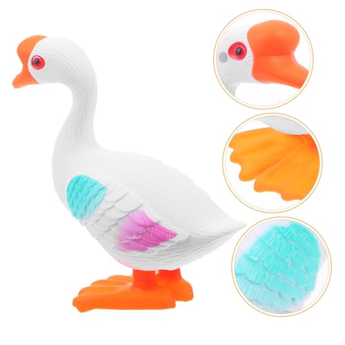 Yardwe 3Stücke Aufziehspielzeug Interaktive Cartoon Gans Springendes Kinderspielzeug aus Langlebigem Material für Ostern und Geburtstagsfeiern Fördert von Yardwe