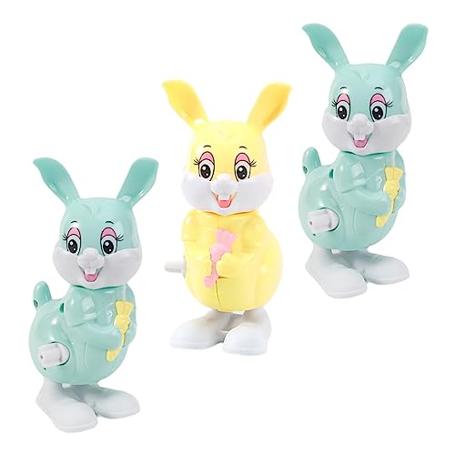 Yardwe 3Stücke Kaninchen Aus Kunststoff Lustige Farbenfrohe Spielzeuge Ostern Partys Und Spielspaß Mit Freunden von Yardwe