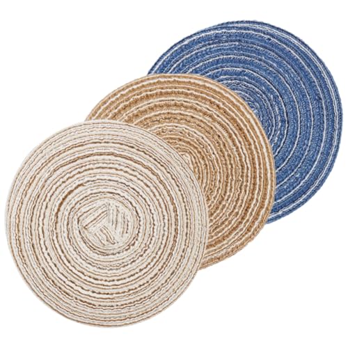 Yardwe 3Stücke Puppenhaus Bodenmatte Weiche Teppichmatte Für Puppenhauszubehör Dekorative Teppiche Für Mini Dekoration Yardwe 3Stücke Puppenhaus Bodenmatte Weiche Teppichmatte Für Puppenhauszubehör Dekorative Teppiche Für Mini Dekoration von Yardwe