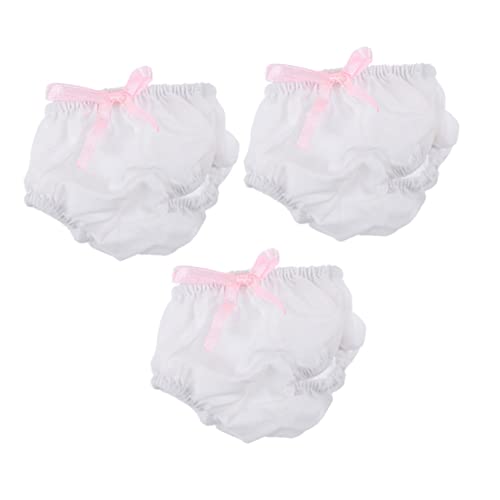 Yardwe 3Stücke Puppenunterhosen für Babypuppen Hochwertige Puppenunterwäsche aus Strapazierfähigem Material für Rollenspiele und Kreative Kinderaktivitäten Yardwe 3Stücke Puppenunterhosen für Babypuppen Hochwertige Puppenunterwäsche aus Strapazierfähigem Material für Rollenspiele und Kreative Kinderaktivitäten von Yardwe