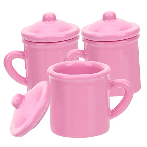 Yardwe 3stücke Miniatur Tassen Kleine Teetassen Für Puppenhäuser Rosa Wasserbecher Als Dekorative Accessoires Für Maßstab Für Miniaturwelt Und Spielzeughäuser Yardwe 3stücke Miniatur Tassen Kleine Teetassen Für Puppenhäuser Rosa Wasserbecher Als Dekorative Accessoires Für Maßstab Für Miniaturwelt Und Spielzeughäuser von Yardwe