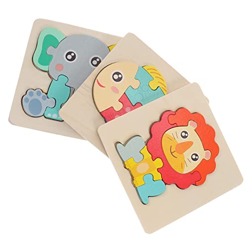 Yardwe 3Stücke Teiliges Holzpuzzle Für DIY Lernspielzeug Mit Tiermotiven Fisch Elefant Pädagogisches Für Kreative Bastelstunden Yardwe 3Stücke Teiliges Holzpuzzle Für DIY Lernspielzeug Mit Tiermotiven Fisch Elefant Pädagogisches Für Kreative Bastelstunden von Yardwe