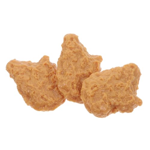 Yardwe 3Stücke Teiliges Realistisches Hühnernuggets Modell aus Langlebige Lebensmittel Requisite für Küchen und Party Dekoration Vielseitig Einsetzbar für Fotografie und Ausstellungen Yardwe 3Stücke Teiliges Realistisches Hühnernuggets Modell aus Langlebige Lebensmittel Requisite für Küchen und Party Dekoration Vielseitig Einsetzbar für Fotografie und Ausstellungen von Yardwe
