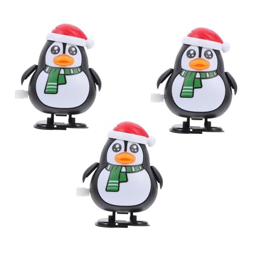 Yardwe 3Stücke Weihnachts Pinguin Aufziehspielzeug Lustige Figuren Für Geschenkidee Für Weihnachtsfeier Fördert Hand Augen Koordination Und Spielspaß Yardwe 3Stücke Weihnachts Pinguin Aufziehspielzeug Lustige Figuren Für Geschenkidee Für Weihnachtsfeier Fördert Hand Augen Koordination Und Spielspaß von Yardwe