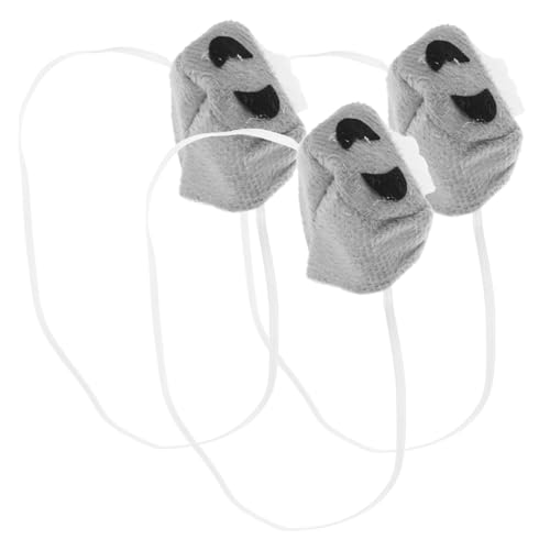 Yardwe 3pcs Niedliche Esel Nase Plüsch Requisiten Halloween Kostümzubehör Cosplay Und Partydekorationen Weiche Und Komfortable Nase Requisite Kreatives Und Lustiges Tierzubehör von Yardwe