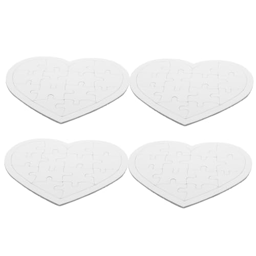 Yardwe 4 Blätter Ausmalen Und Einfügen Handwerk Formen Puzzle Leer Puzzle-rohlinge Zeichnen Weiß Zum Lackieren DIY-rohlinge-Produkte DIY-rätsel Papier Yardwe 4 Blätter Ausmalen Und Einfügen Handwerk Formen Puzzle Leer Puzzle-rohlinge Zeichnen Weiß Zum Lackieren DIY-rohlinge-Produkte DIY-rätsel Papier von Yardwe