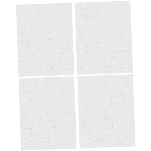 Yardwe 4 Blätter DIY Leere Puzzles für Blanko Puzzles zum Ausmalen und Gestalten Kreatives Malpuzzle Teile Fördert Kreativität und Problemlösungsfähigkeiten Yardwe 4 Blätter DIY Leere Puzzles für Blanko Puzzles zum Ausmalen und Gestalten Kreatives Malpuzzle Teile Fördert Kreativität und Problemlösungsfähigkeiten von Yardwe