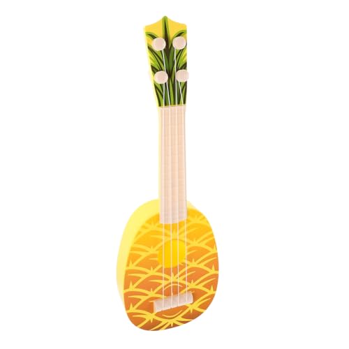 Yardwe 4 Pineapple Ukulele Saitige Mini Gitarre für Musikalisches Musiklernen und Kreativität für Kleinkinder und Bildungsinstrument mit Fröhlichem Design Yardwe 4 Pineapple Ukulele Saitige Mini Gitarre für Musikalisches Musiklernen und Kreativität für Kleinkinder und Bildungsinstrument mit Fröhlichem Design von Yardwe
