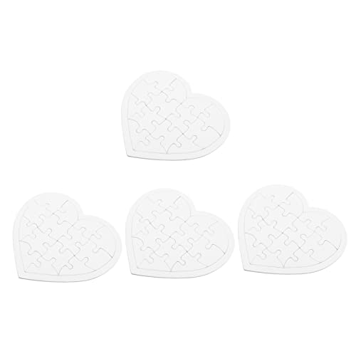Yardwe 4 Sätze Blankes Herz Puzzle zum Ausmalen Teiliges DIY Bastelset für Kreativen Gestalten Fördert Motorische Fähigkeiten und Gehirnentwicklung Kleine Künstler Yardwe 4 Sätze Blankes Herz Puzzle zum Ausmalen Teiliges DIY Bastelset für Kreativen Gestalten Fördert Motorische Fähigkeiten und Gehirnentwicklung Kleine Künstler von Yardwe