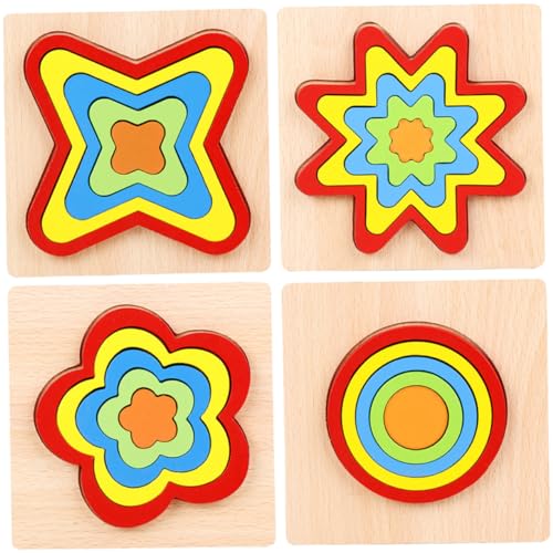 Yardwe 4 Sätze Formpuzzlespielzeug Kinderspielzeug Bausteine Kinderpuzzle Bauen Puzzle Kleinkind Puzzle Für Bausteinspielzeug Kognitives Für Holz Yardwe 4 Sätze Formpuzzlespielzeug Kinderspielzeug Bausteine Kinderpuzzle Bauen Puzzle Kleinkind Puzzle Für Bausteinspielzeug Kognitives Für Holz von Yardwe