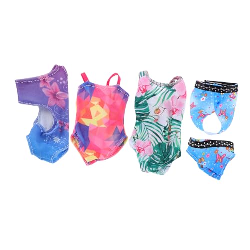 Yardwe 4 Sätze Mini Badeanzug für Puppen Sommerkleidung Teiliges DIY Puppenzubehör für Kreative Rollenspiele Lebendige Farben Einfache Handhabung Yardwe 4 Sätze Mini Badeanzug für Puppen Sommerkleidung Teiliges DIY Puppenzubehör für Kreative Rollenspiele Lebendige Farben Einfache Handhabung von Yardwe