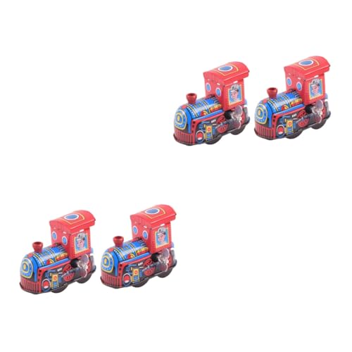 Yardwe 4 Stck. Teiliges Retro Blechdampfzug zum Aufziehen Praktische Vintage Lokomotive aus Kreatives Kinderspielzeug und Dekoratives Sammlerstück für Schreibtisch Yardwe 4 Stck. Teiliges Retro Blechdampfzug zum Aufziehen Praktische Vintage Lokomotive aus Kreatives Kinderspielzeug und Dekoratives Sammlerstück für Schreibtisch von Yardwe