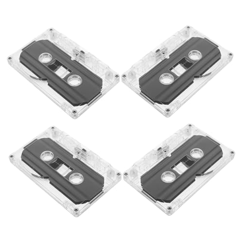 Yardwe 4 Stück 30 leeres Band Kassettenmusik Leere Kassetten Kassettenspieler Mikrokassetten Kassettenklebebahn Kassettenrekorder Aufnahme Plastik Transparent Yardwe 4 Stück 30 leeres Band Kassettenmusik Leere Kassetten Kassettenspieler Mikrokassetten Kassettenklebebahn Kassettenrekorder Aufnahme Plastik Transparent von Yardwe